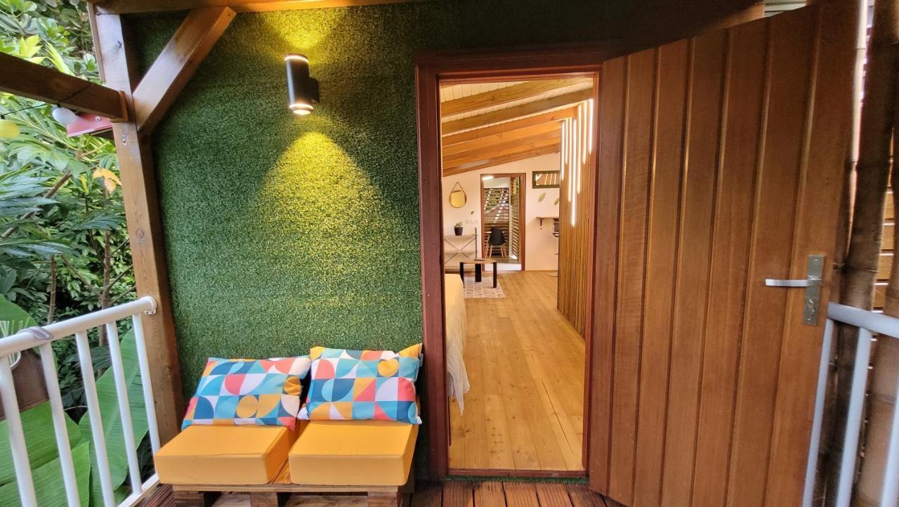Kalinao - Bungalow Chic En Nature Les Abymes Exterior photo