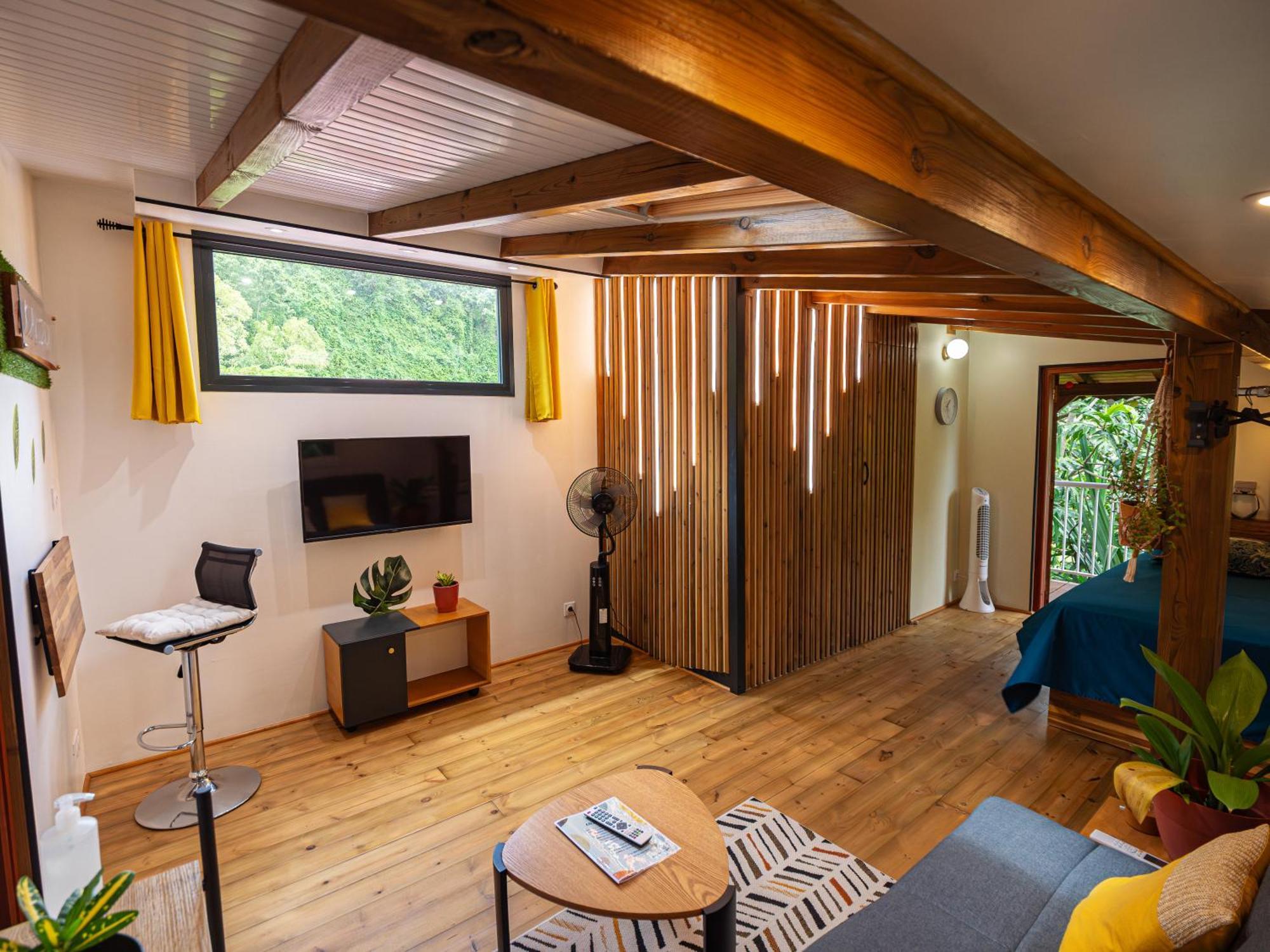 Kalinao - Bungalow Chic En Nature Les Abymes Exterior photo