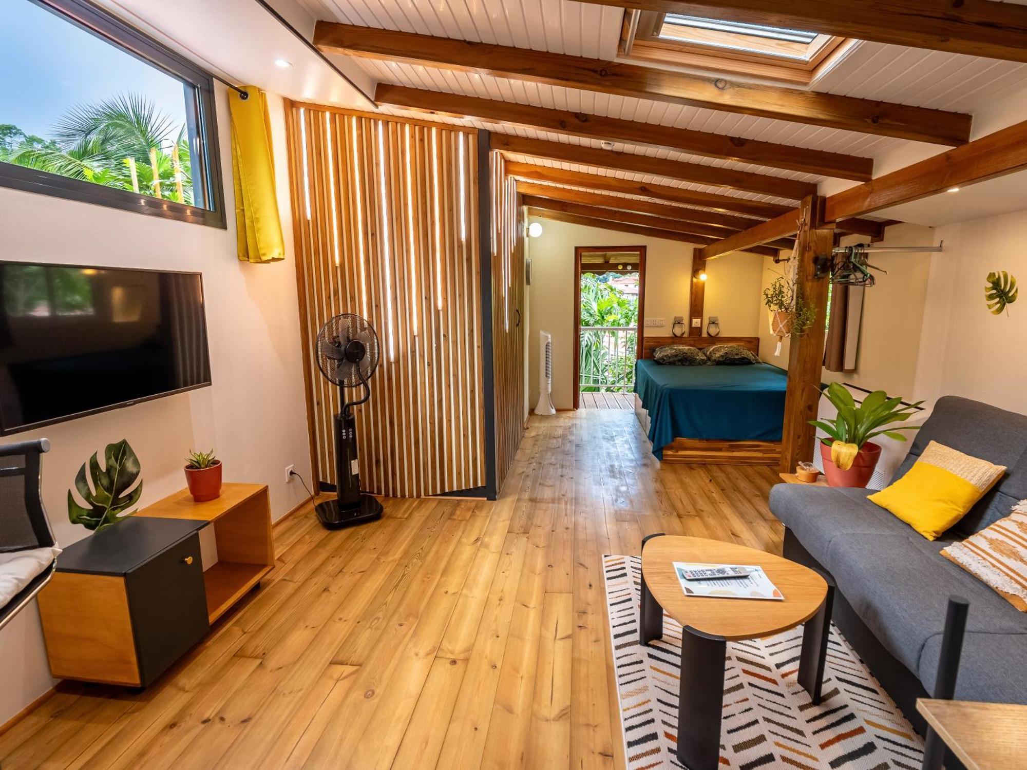 Kalinao - Bungalow Chic En Nature Les Abymes Exterior photo